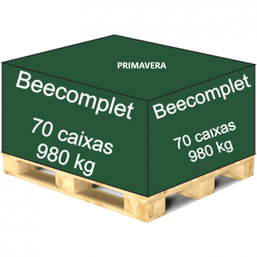 Beecomplet palete - 70 caixa de 14 Kg  - Primavera (estimulante e estimulação) 